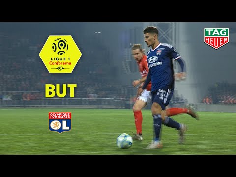 But Houssem AOUAR (71') / Nîmes Olympique - Olympique Lyonnais (0-4)  (NIMES-OL)/ 2019-20