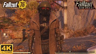 Ranger Armor Showcase Gameplay - Fallout 76 (4K 60FPS)