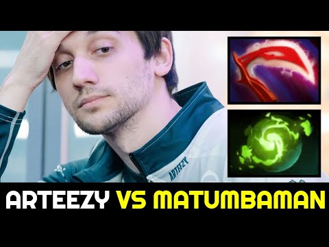 ARTEEZY vs MATUMBAMAN — Refresher Monkey King vs 6 Slotted IO Carry Dota 2