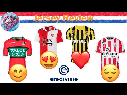 2022-23 Eredivisie Jersey Review III: Feyenoord, NEC, Sparta, Vitesse