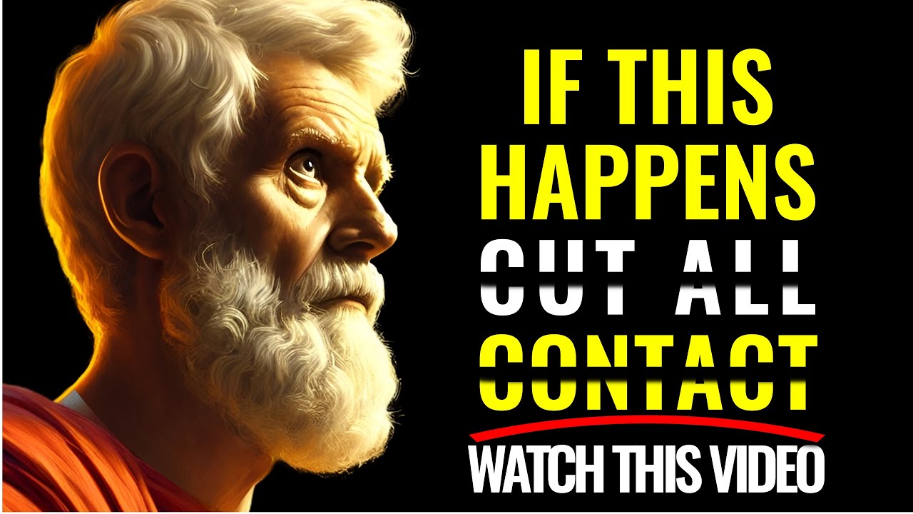 9 REASONS Why PEOPLE Cut Ties, Even with Family or Friends! | (NEVER DO THIS) | Stoic Philosophy