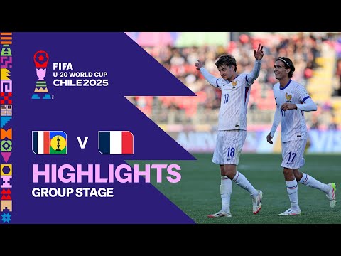 New Caledonia vs France Highlights | FIFA U-20 World Cup Chile 2025