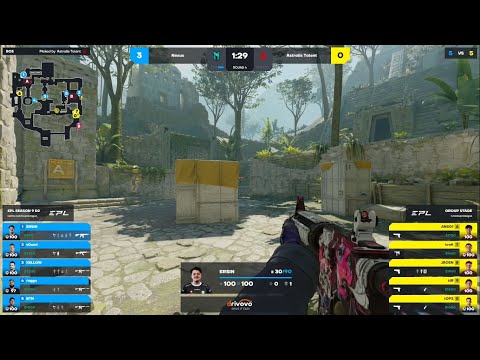 kroK 4K (TEC-9, M4A1-S) vs. Nexus | European Pro League Season 14: Division 2