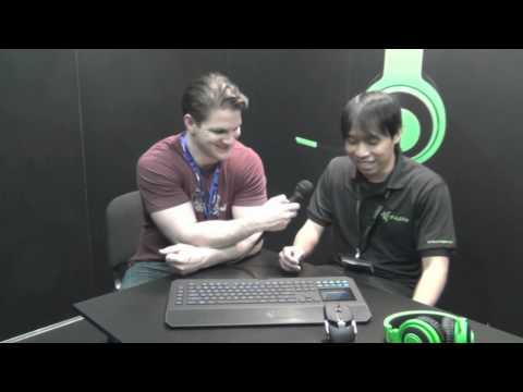 Razer Deathstalker Ultimate interview at Gamescom 2012 - Gamegear.be