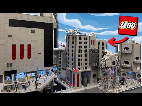 Rebel Attack On Eriadu City || LEGO Star Wars MOC! || Brickfair VA 2025