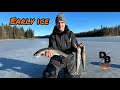 Video Thumbnail for Finding First Ice! | Gull Lake, Duck Mountains Fishing