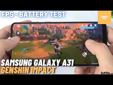 Samsung Galaxy A31 Genshin Impact Gaming test | Helio P65, 6GB RAM