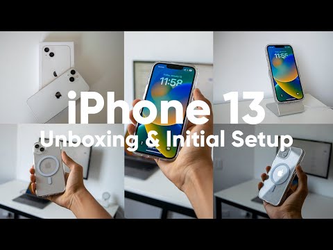 iPhone 13 - Unboxing & Initial Setup (2023)