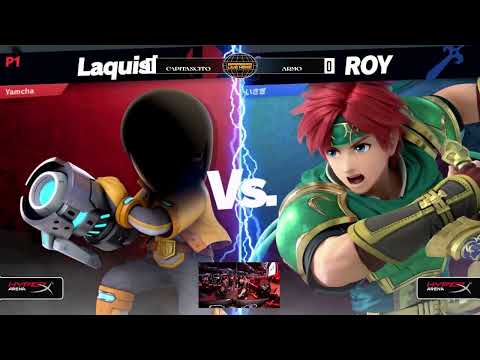 HyperX Arena 5 Year Anniversary | SSBU | Capitancito (Mii Gunner) vs Armo (Roy) - WR4
