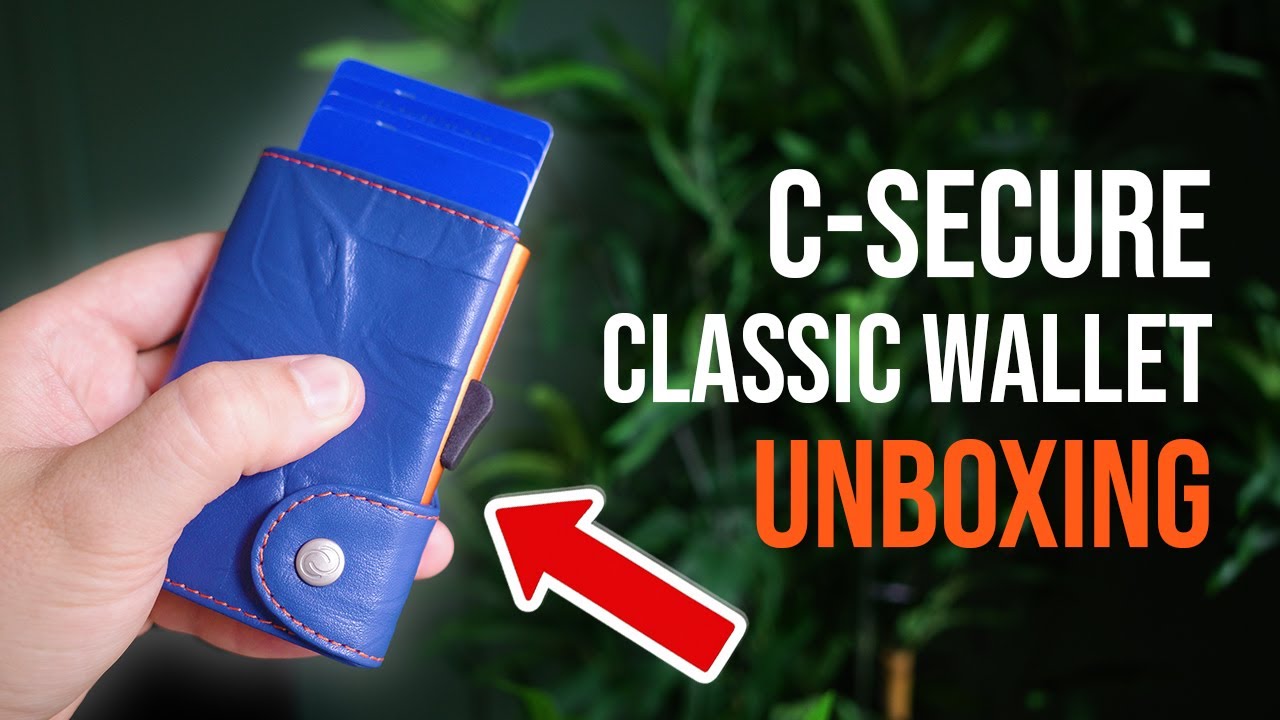 C-SECURE Wallet: Unboxing & Overview