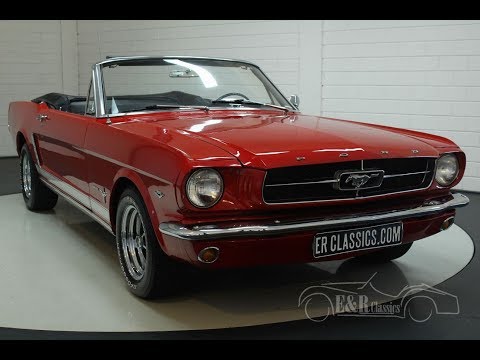 Ford Mustang cabriolet 1965-VIDEO- www.ERclassics.com