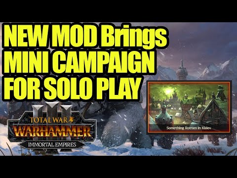 NEW Mod Brings In Kislev Mini Campaign To SOLO PLAY - Immortal Empires - Total War Warhammer 3