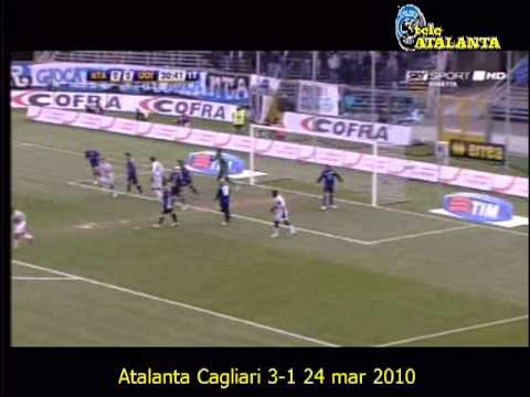 2009 10 30 Atalanta Cagliari 3 1 24 mar 2010 Tiribocchi, Valdes, Valdes
