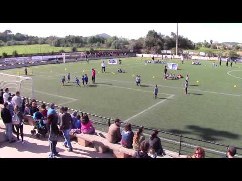 Primera parte. Escuela de Fútbol. CE Sant Jordi - UE Porreres. Diada Algaida 03.2017