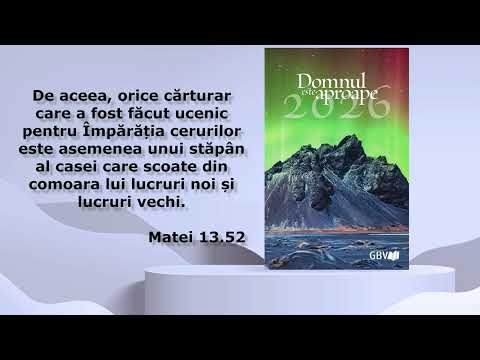 Comoara lucrurilor noi și vechi - luni, 14 septembrie