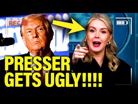 TERRIFIED WH holds DISASTER Presser as Trump SPIRALS