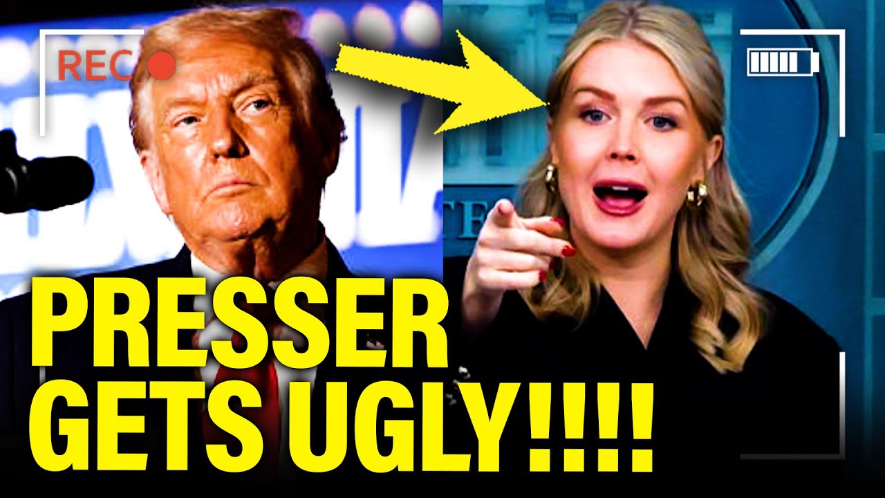 TERRIFIED WH holds DISASTER Presser as Trump SPIRALS