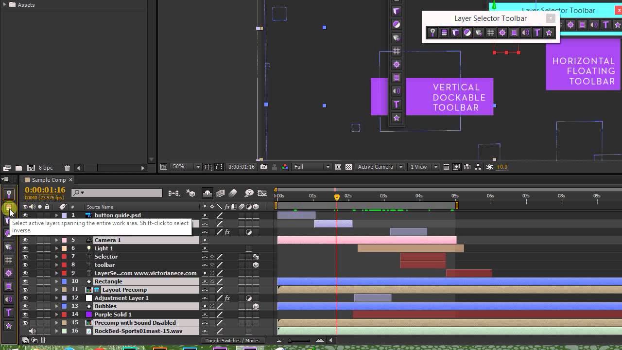 Layer Selector Product Tour