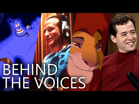 Behind The Voices - Actors and Celebrities Who Voiced Animated Characters | Recording Sessions