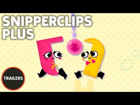 Snipperclips Plus: Cut It Out Together! - Announcement Trailer