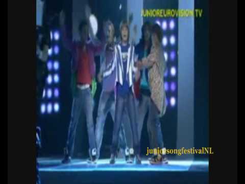 Jesc 2009 - 1st Rehearsal Netherlands - Ralf Mackenbach with Click Clack