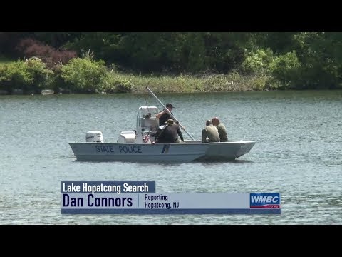 NJ Lake Hopatcong Search For Missing Swimmer