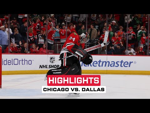 HIGHLIGHTS: Chicago Blackhawks vs. Dallas Stars