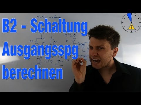 Ideelle Spannung B2 Spannung berechnen Udi Brückengleichrichter - Us ist der Scheitelwert
