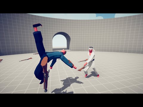 ONE KICK KEVIN & TAEKWONDO MASTER vs 10x UNITS - TABS - Totally Accurate Battle Simulator