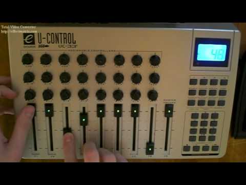 Evolution UC-33 | DTM/DAW MIDIコントローラー m-audio uc-33e uc-33 evolution midi controller white good