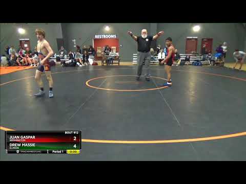 Junior 113 Juan Gaspar Washington Vs Drew Massie Illinois