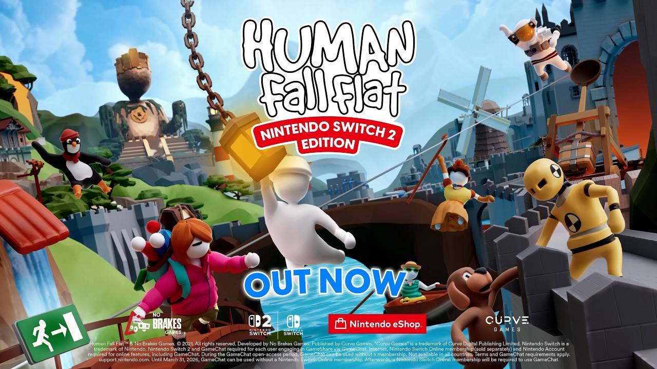 Human Fall Flat - Out Now on Nintendo Switch 2!