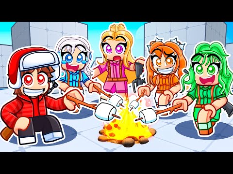 Going CAMPING in Roblox Rivals...