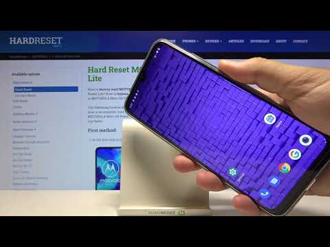 Test of Fingerprint Sensor in MOTOROLA Moto G8 Power Lite - Fingerprint Scanner Speed