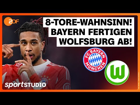 FC Bayern München – VfL Wolfsburg | Bundesliga, 16. Spieltag 2025/26 | sportstudio