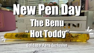 #NewPenDay β¨ So Sparkly! π€© Benu Euphoria - Hot Toddy @GoldspotPens Exclusive! β¨ | Anita Anglin