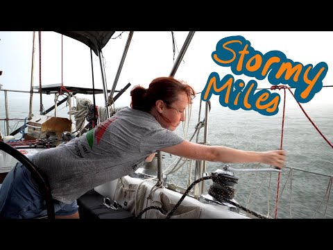 Can SHE Manage the Boat ALONE in a Storm? | Sailing Wisdom [S5 Ep46]