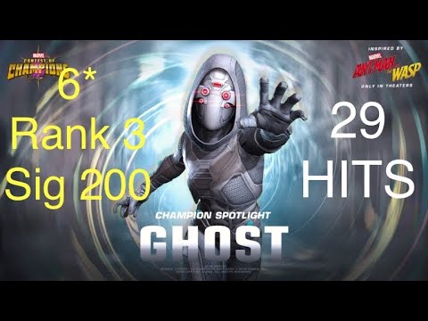 MCOC 6* R3 Ghost vs ROL Winter Soldier quick Damage test