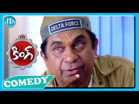 Brahmanandam Back To Back Funny Scenes  King Movie 