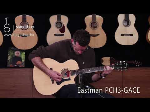 Eastman PCH3-GACE-CLA - Grand Auditorium Acoustic Electric Guitar - Natural Gloss image 18