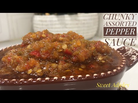 THIS CHUNKY ASSORTED PEPPER SAUCE RECIPE WILL BE A HIT AT YOUR HOLIDAY TABLE