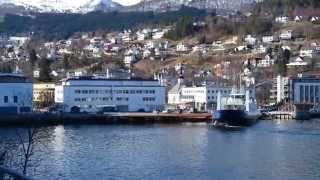 preview picture of video 'Stranda panoramic view HD, Norway, Strandafjellet skisenter'