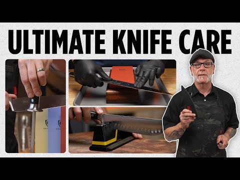 How To MAINTAIN YOUR KNIVES Like A PRO CHEF | Ultimate KNIFE CARE Guide | Dalstrong