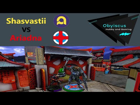 Infinity the Game: Frontline (Shasvastii vs Ariadna)