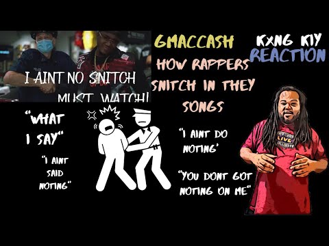 REACT | How Rappers Snitch In They Songs GmacCash - I Aint No Snitch (Shot By @Jackofallplaysmedia)