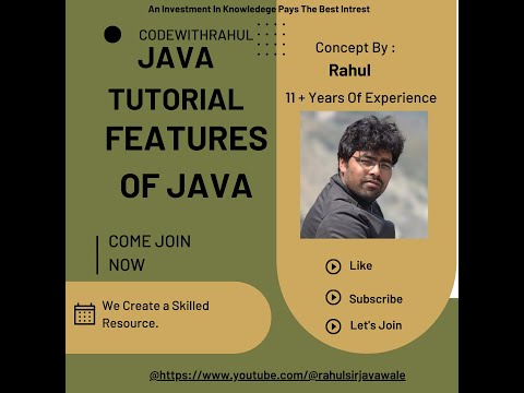 Features Of Java Java Programming Lecture 3