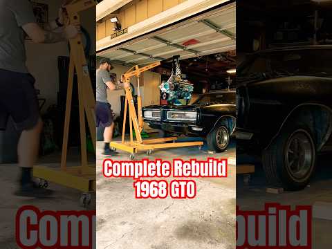 Full Rebuild // 1968 Pontiac GTO #gto #pontiacgto #automobile #musclecar #oldschool #classiccars