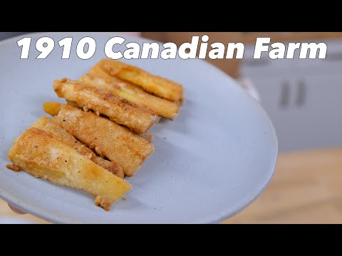 Fried Parsnips Recipe From 1910? I Bring This Vintage Recipe Back to Life!