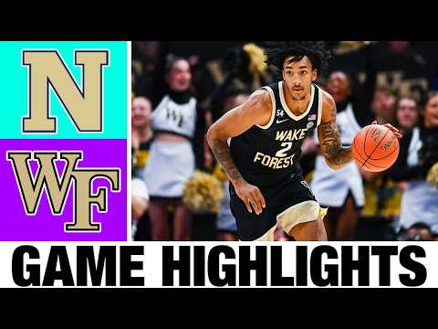 네이비 vs 웨이크 포레스트 하이라이트 | 남자 농구 | 2026 대학 농구