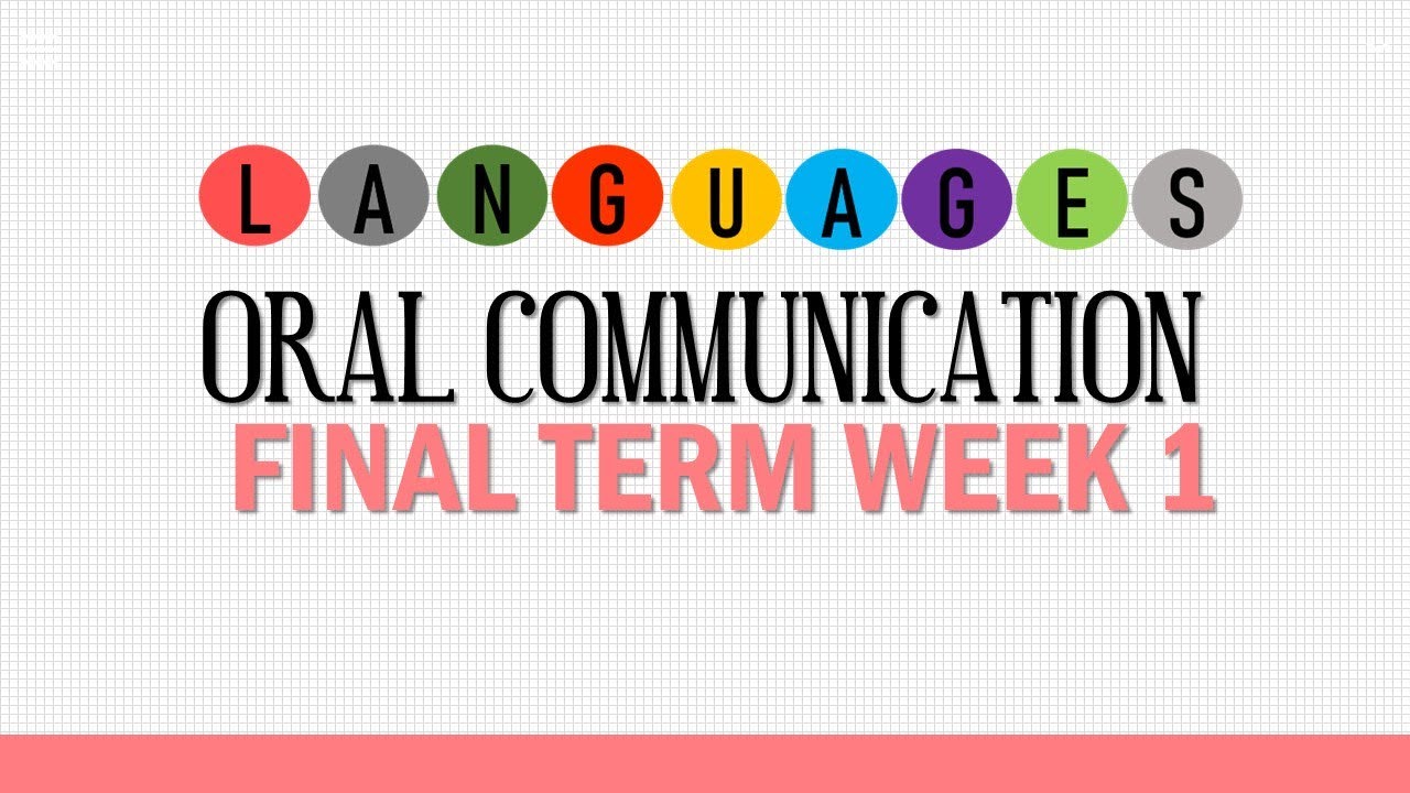ORAL COM FINAL TERM WEEK 1